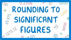 How to Round Numbers to Significant Figures #20 Instructional Video