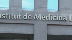 CLEAN : Images of Barcelona medical institute and court as Dos Santos' body to be released to widow News Clip