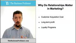 Relationships Matter in Marketing Instructional Video