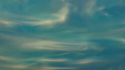 fluid  and turbulent liquidity in glass orb Stock Footage