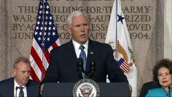 Pence: Space Force 'will be a reality' very soon Instructional Video