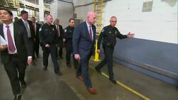 Acting AG tours JFK mail distribution center News Clip