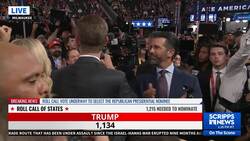 Republican delegates officially nominate Trump for president News Clip