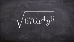 Simplifying a radical expression with absolute value root Instructional Video