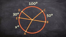 Using vertical angles to determine the measure of a minor arc for a circle Instructional Video