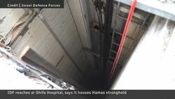 Israel says video from under a Gaza hospital shows a Hamas bunker News Clip