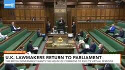 U.K. Parliament To Vote On Future Of Remote Proceedings News Clip