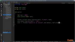 C++ 20 (2a) New Features - std::format_to and std::format_to_n Instructional Video