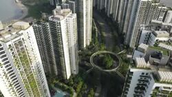 CLEAN : STOCKSHOTS: Forest City, Malaysian estate co-developed by China's Country Garden News Clip