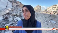 Gaza Ceasefire Begin as Israeli Military Pulls Back From Parts of Gaza News Clip