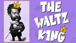 Elementary Music Lesson: Johann Strauss II [The Waltz King! 👑] Instructional Video