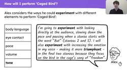 Performing Maya Angelou's ‘Caged Bird’ Instructional Video