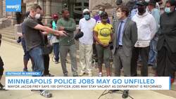 Minneapolis Mayor Seeks To Leave 100 Police Officer Openings Unfilled News Clip