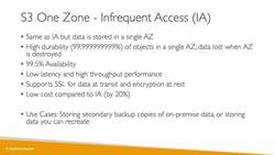 AWS Certified Data Analytics Specialty 2021 - Hands-On! - Amazon Simple Storage Service (Amazon S3) Storage Classes Instructional Video