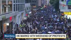 Hong Kong Marks 14th Weekend of Protests News Clip