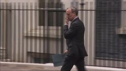 Foreign Secretary Dominic Raab MP leaving Downing Street News Clip