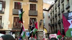 Protesters in Lisbon and Spain rally in support of flotilla intercepted by Israel News Clip