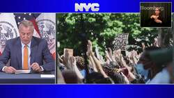 New York City Curfew Has Ended, Mayor de Blasio Says News Clip