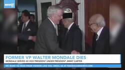 Former VP Walter Mondale Dies News Clip