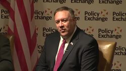 Mike Pompeo speaks about the Harry Dunn case at Policy Exchange event News Clip
