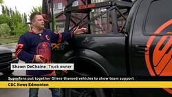 Who are the people behind Oilers-themed vehicles? News Clip