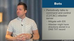 CompTIA Security+ Certification SY0-601: The Total Course - Bots and Botnets Instructional Video
