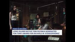 Long Island’s Tom Pecinka earns first Tony nomination as featured actor in ‘Stereo-Phonic’ News Clip