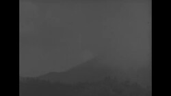 Korean War: mountain being fired on News Clip