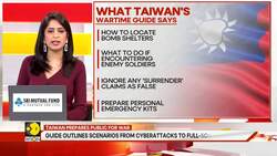 Taiwan Distributes Wartime Handbook to Every Household Amid Fears of China Invasion News Clip