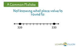 Using Rounding on a Number Line to Solve Word Problems Instructional Video
