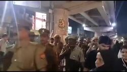 Lucknow: Police conducts foot march and review for security arrangements ahead of Muharram Procession News Clip