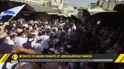 Israeli Nationalists Chant 'Death To Arabs' During Annual Jerusalem March News Clip