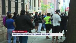 Citizen video shows child rescued from Tremont blaze that left 12 people injured News Clip