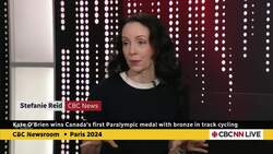 Kate O'Brien takes track cycling bronze, Canada's 1st medal of Paris Paralympics News Clip