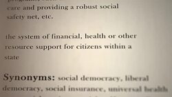 Welfare State Definition Stock Footage