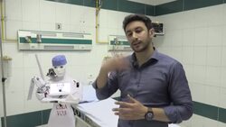 CLEAN : Egyptian engineer prototypes robot to treat Covid-19 patients News Clip