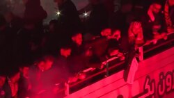 CLEAN : Football: Algeria team celebrate Arab Cup triumph with fans at home News Clip