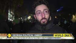 Georgia Pro-EU Protests Enter Second Week: Over 300 Protesters Arrested, At Least 100 Injured So Far News Clip