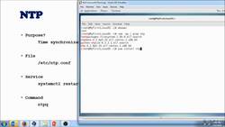 Complete Linux Training Course to Get Your Dream IT Job - Network Time Protocol (NTP) Instructional Video