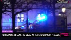 Officials: At Least 10 Dead After Shooting in Prague News Clip
