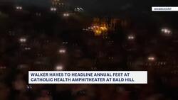 Walker Hayes to headline annual Fest at Catholic Health Amphitheater at Bald Hill News Clip