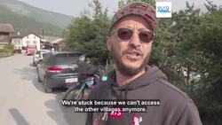 Dozens evacuated in Switzerland's Valais canton as heavy rain unleashes mudslide News Clip