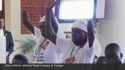 Almost one million people attend Pope Francis' Congo mass News Clip