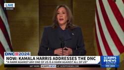 Harris accepts Democratic presidential nomination News Clip