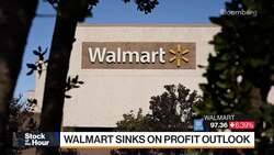 Walmart Sinks on Profit Outlook News Clip