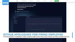 GitHub Apologizes For Firing Jewish Employee Over Capitol Remarks News Clip