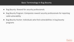 Bug Bounty Program Certification 1.4: Bug Bounty Latest Terminologies Instructional Video