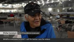 N.W.T wildfire evacuees call for better care for elders News Clip