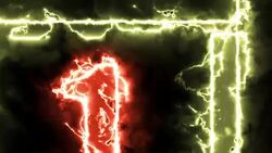 logo sign calendar in the halo of energy Stock Footage