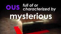 Exploring the Role of Suffixes in English Language Instructional Video